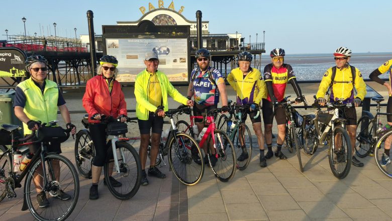 The Club's 150th Anniversary ride to Cleethorpes